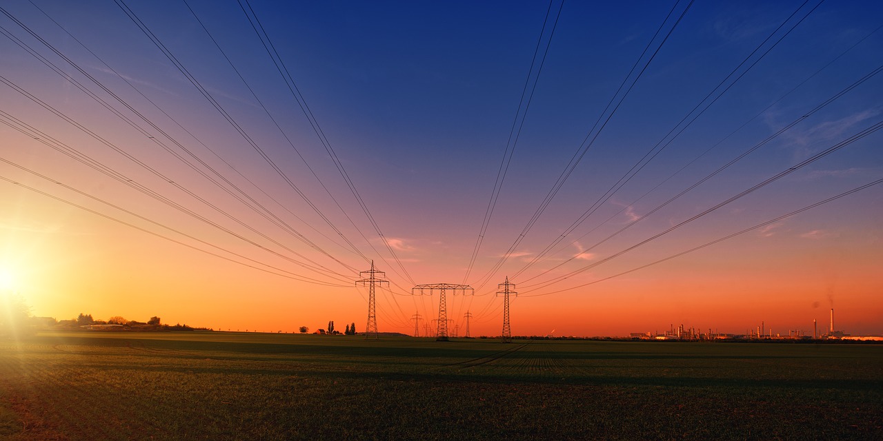 Energy - electricity powerlines